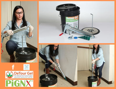 DETOUR RAT REPELLENT GEL - 5 Gallon Bucket